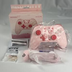 GeekShare Hello Kitty Pink Wireless Controller Switch PC Android IOS 2.4GHz